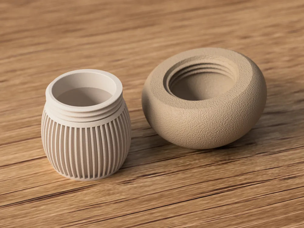 Grzybek dekoracyjny Japandi