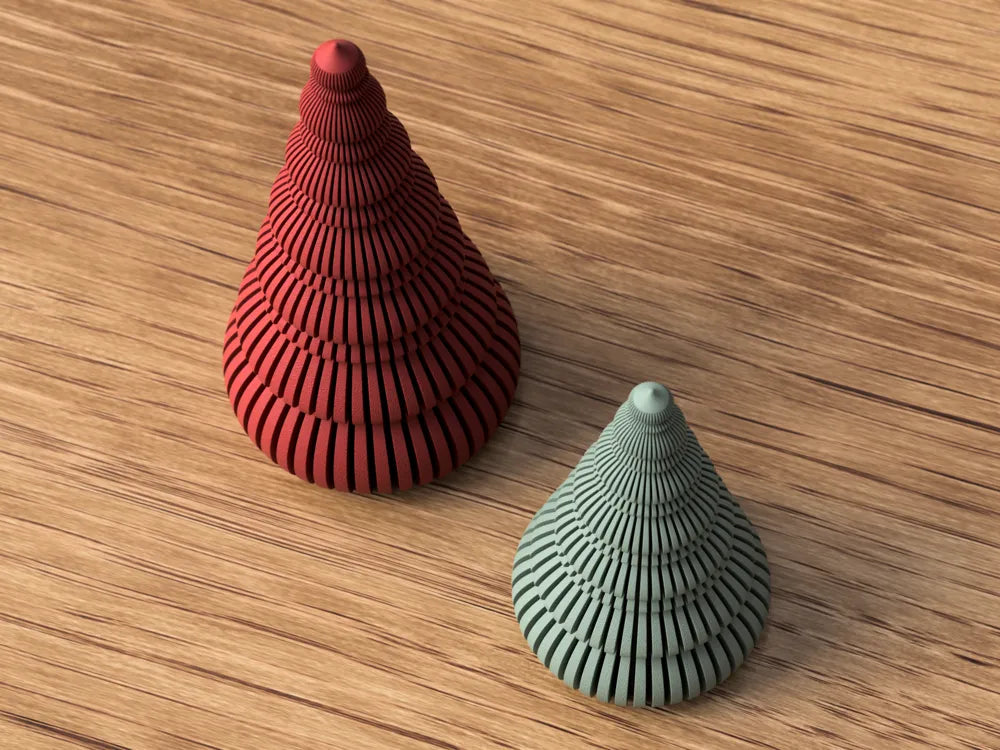 Nordyckie choinki świąteczne