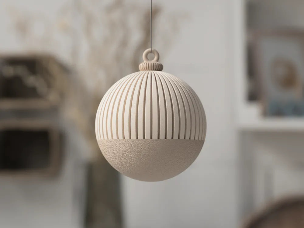 Bombka świąteczna Japandi