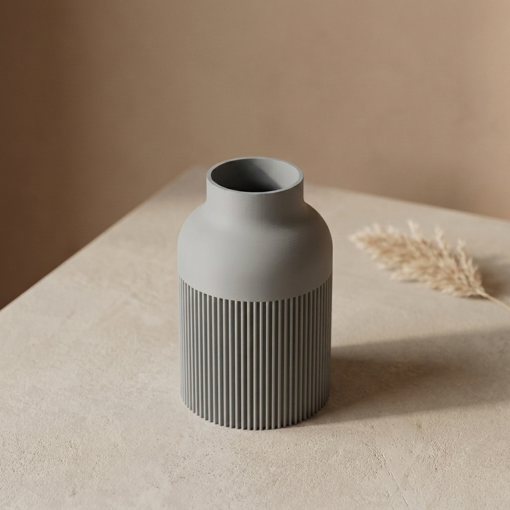 Wazon Hiku — Popielaty — Vensimi