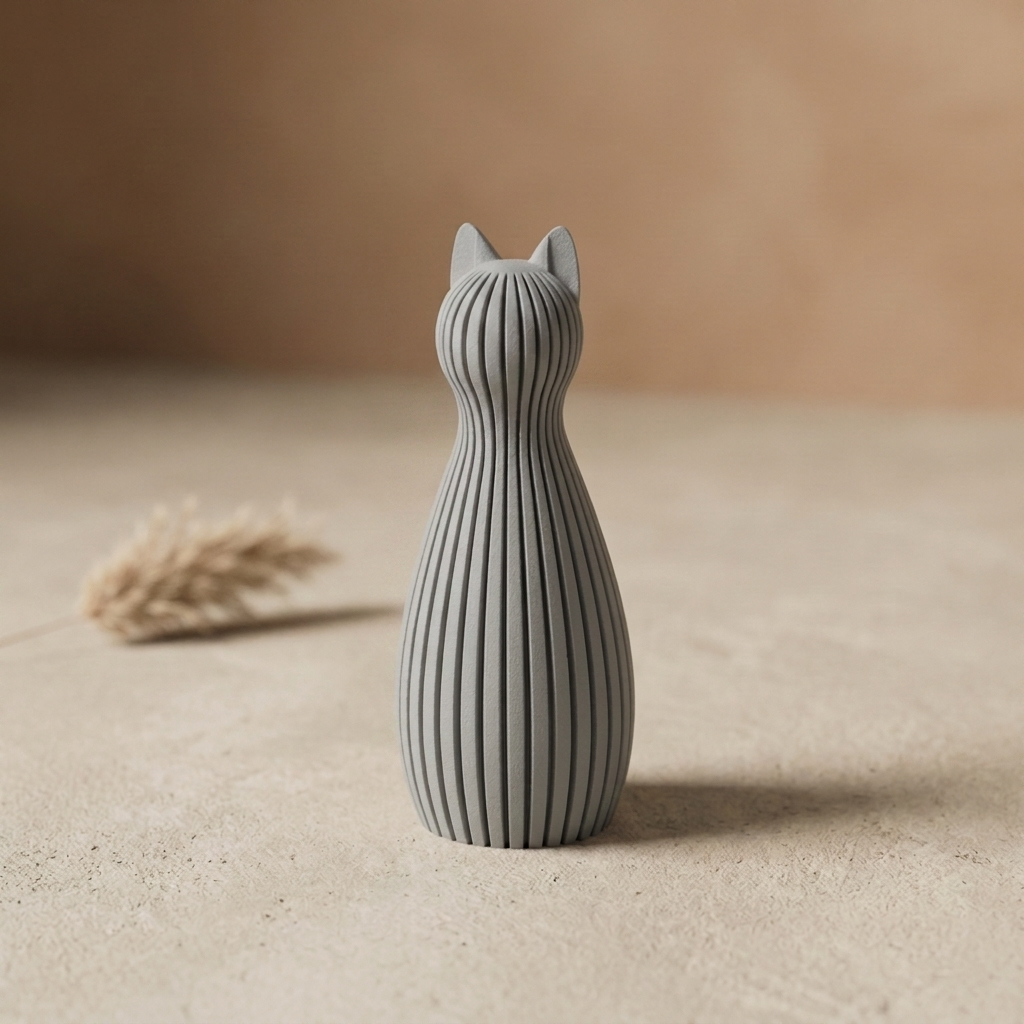Figurka Kota — Popielaty — Vensimi