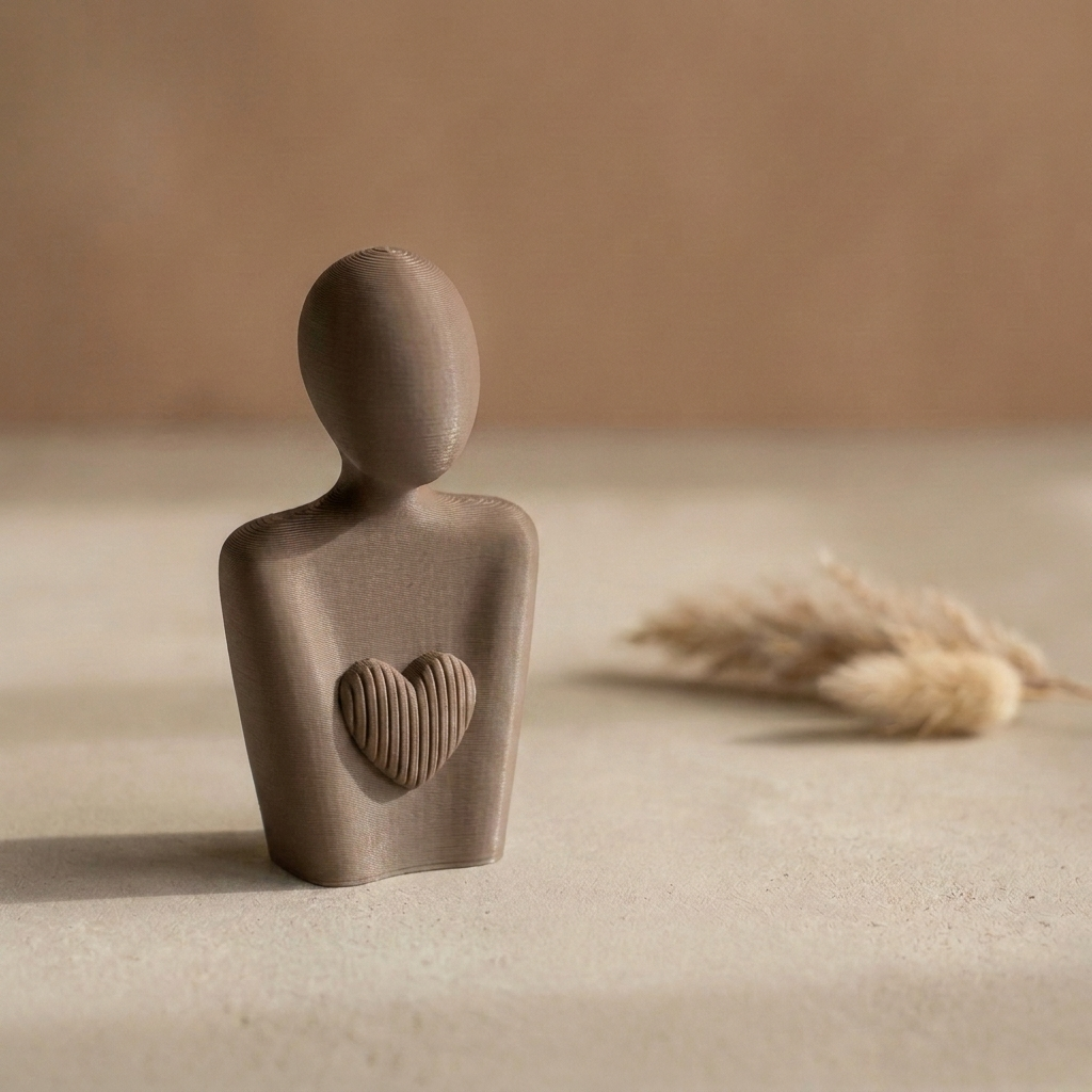 Statuetka na Dzień Matki — Ciemny Brąz — Vensimi